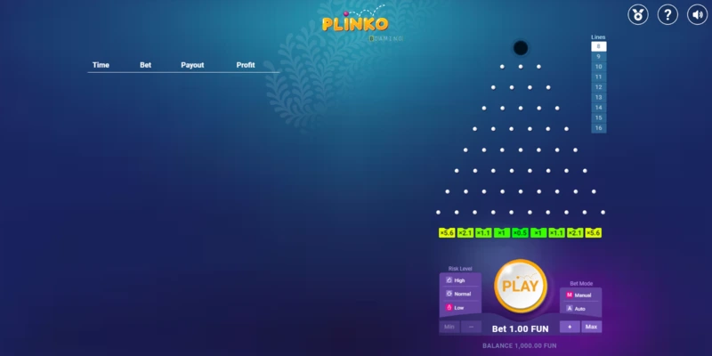 Plinko demo mode UK — try free without deposit